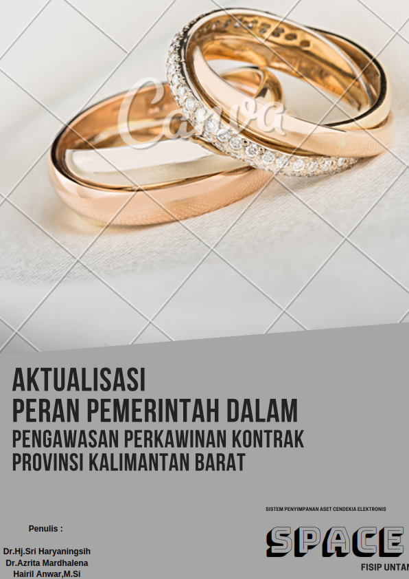 Aktualisasi Peran Pemerintah dalam Pengawasan Perkawinan Kontrak di Provinsi Kalimantan Barat